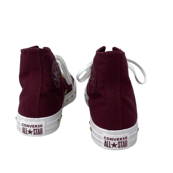 Converse Chuck Taylor High Top Bordeaux Shoes Casual Women Size Sneakers A07906F - Picture 8 of 10